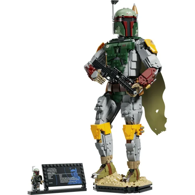 【LEGO 樂高】星際大戰系列 75455 波巴費特(星戰 居家擺設 禮物 玩具)