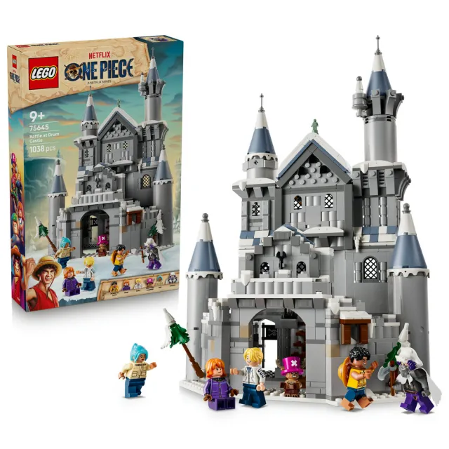 【LEGO 樂高】航海王系列 75645 磁鼓城之戰(魯夫 多尼多尼喬巴 禮物 玩具)
