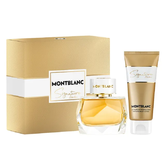 MontBlanc】Montblanc 永恆之金淡香精禮盒(淡香精50ml + 身體乳100ml