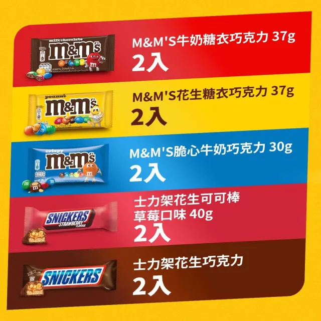【M&M’S MM巧克力】繽紛保佑箱