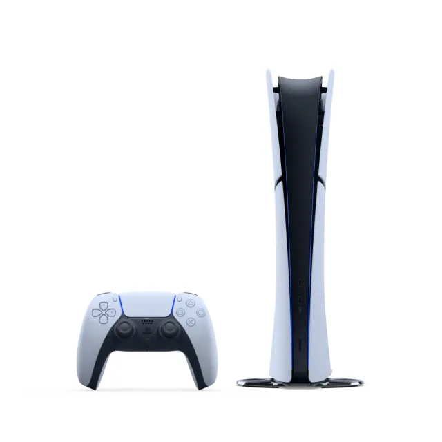 【SONY 索尼】New PS5 數位版主機(PS5 Slim)+充電座