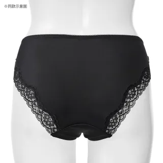 【aimerfeel】褶邊三角褲-黑色-1106221-BL