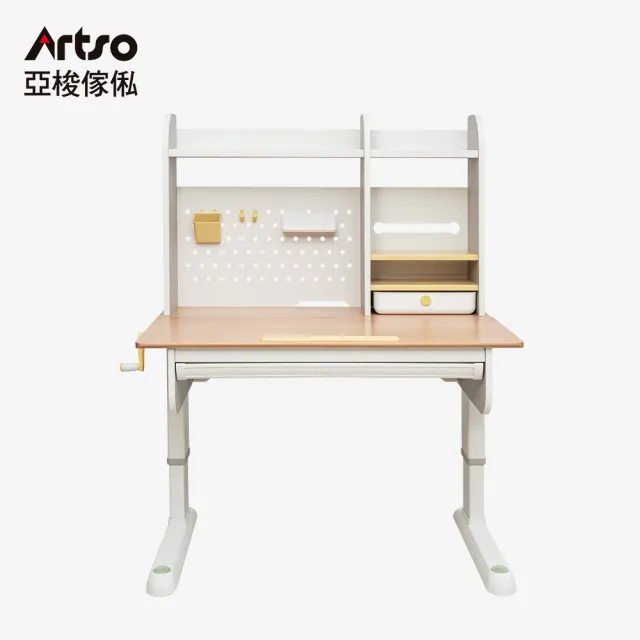 【Artso 亞梭】森學桌-II_105公分-兒童學習成長桌+軟質桌墊(兒童成長桌/書桌/升降桌/學習桌)