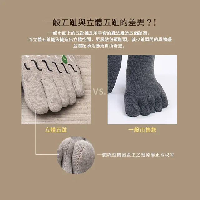 【蒂巴蕾】3雙組-消臭乾爽立體五趾襪-曬太陽小貓(除臭襪/消臭五指襪/除臭五指襪)
