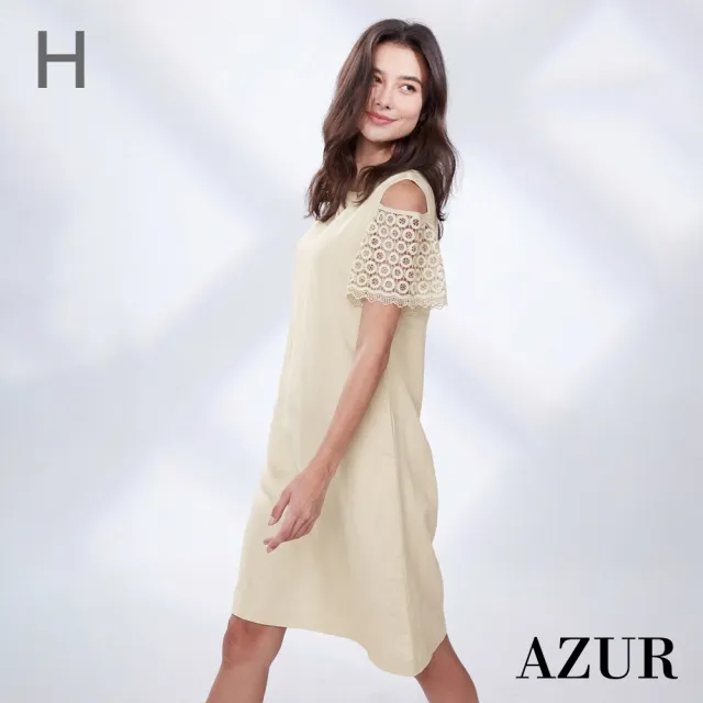 【AZUR】出清品 法式休閒洋裝(多款任選)
