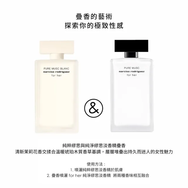 【NARCISO RODRIGUEZ】官方直營 全新上市！for her 純淨繆思淡香精 100ml