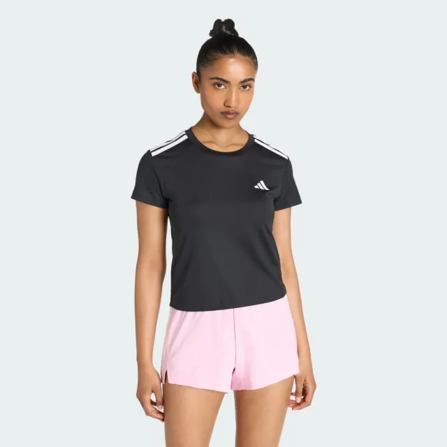 【adidas 愛迪達】短袖上衣 女 亞規 HYG TEE 黑 KC7639