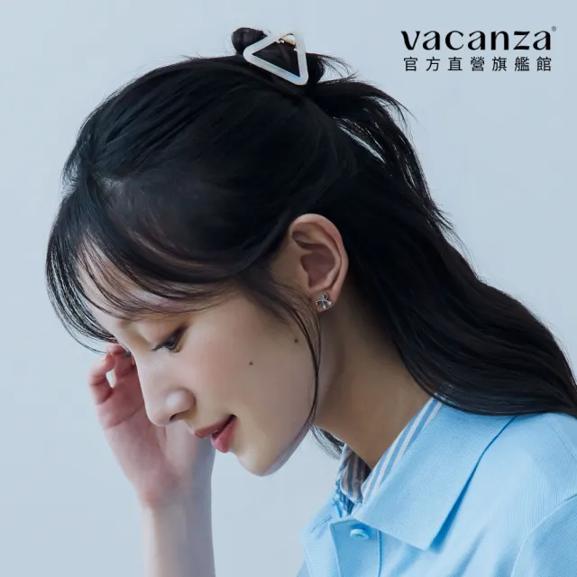 【vacanza】小三角壓克力 沙夾 (髮飾 情人節禮物 生日禮物)