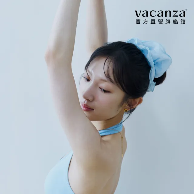 【vacanza】邊皺泡泡沙 大腸圈 (髮飾 生日禮物)