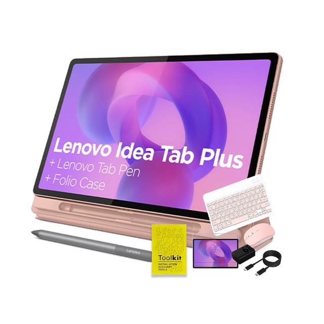 【Lenovo】Idea Tab Plus 12.1吋 8G/256G WIFI ZAG70239TW 平板電腦(TB361FU/玫瑰裸粉)
