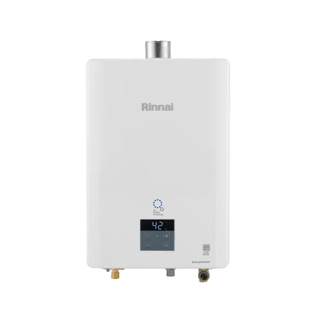【林內】屋內型強制排氣熱水器 16L(RUA-UD1650WF 基本安裝原廠保固)
