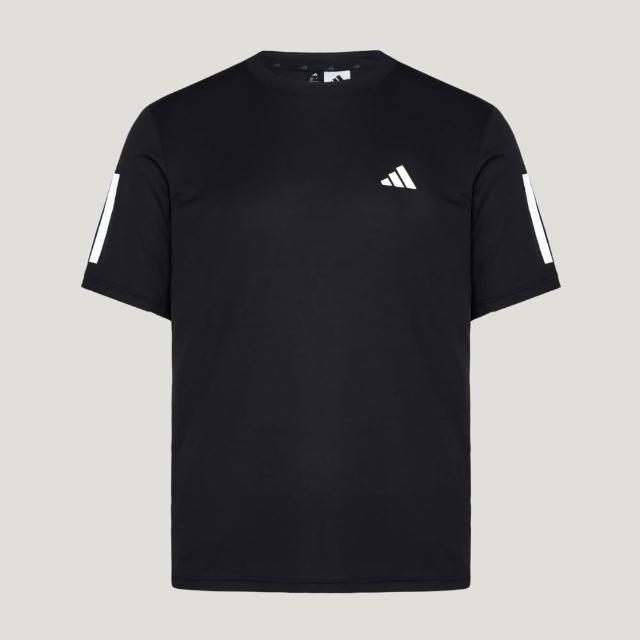 【adidas 愛迪達】運動 休閒 短袖 T恤 男上衣 TR-ES TEE 3S M(KU8726)