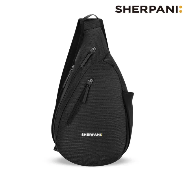 【Sherpani】雙11 RFID 防盜多功能斜肩包 26I Esprit AT 10L｜黑色 (RFID屏蔽 平板適用)