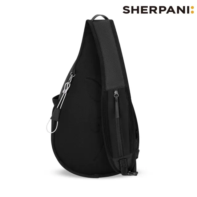 【Sherpani】雙11 RFID 防盜多功能斜肩包 26I Esprit AT 10L｜黑色 (RFID屏蔽 平板適用)