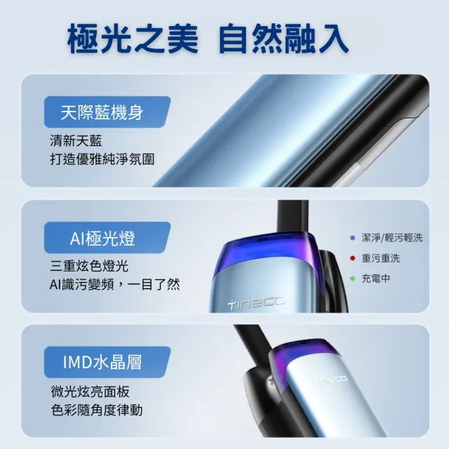【Tineco 添可】MOMO獨家限定-S9 Artist Pro平躺速烘吸塵洗地機(AI助航/5分鐘速乾/85度熱水洗/電解水除菌)