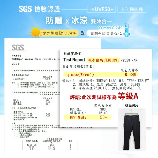 【Billgo】瞬涼-5度 大尺碼涼感彈力休閒西裝褲-3色 XL-8XL｜SGS檢驗合格 防曬輕薄透氣 滑面&霧面