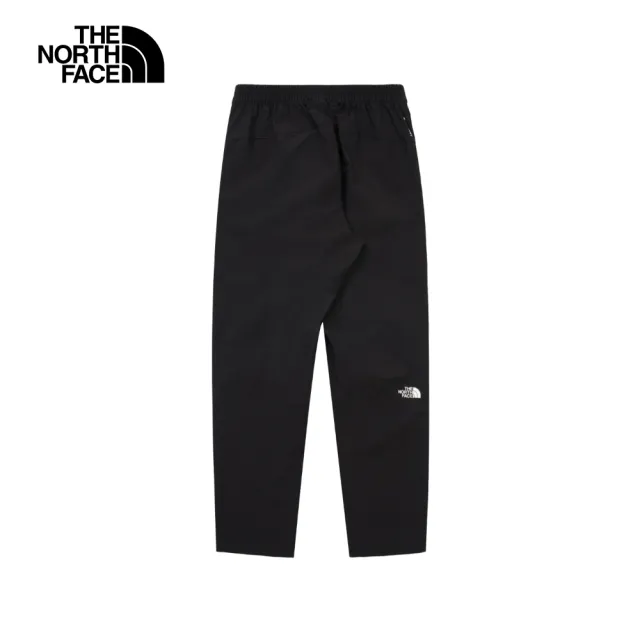 【The North Face 官方旗艦】北面女款黑色吸濕排汗戶外徒步長褲|8CJTJK3