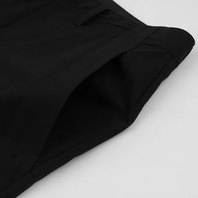 【The North Face】北面男款黑色DWR防潑水戶外徒步長褲|8GG4JK3
