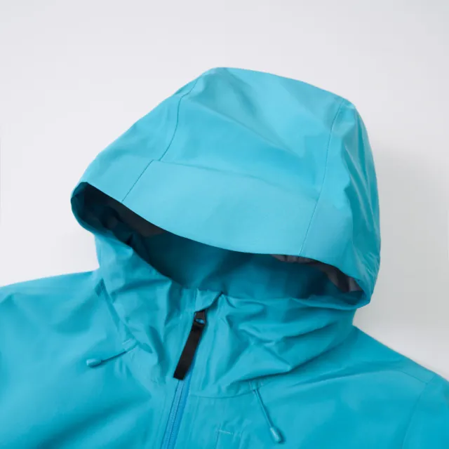 【The North Face】北面女款藍色FUTURELIGHT防水納米殼衝鋒衣｜8DF1G7D(外套)