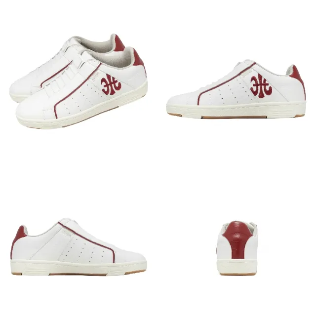 【ROYAL Elastics】休閒鞋 Icon 男鞋 白 真皮 獨家彈力帶 回彈 經典 膠底 001962011