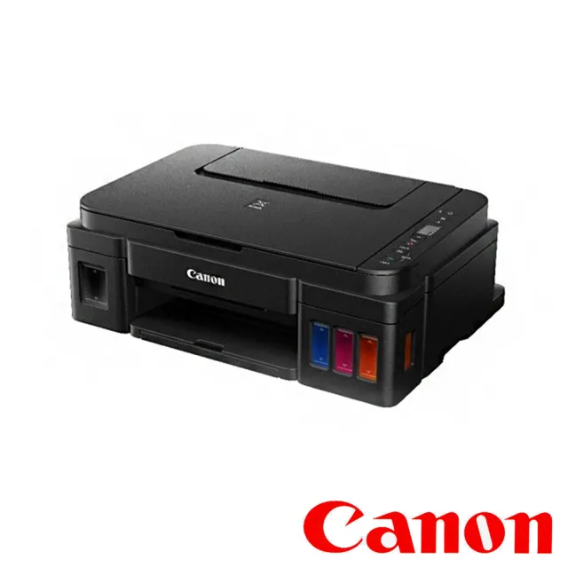 【Canon】官方直營 PIXMA G2010 高速三合一連續供墨印表機(列印/複印/掃描/複合式/耗材:GI-790BK/C/M/Y)