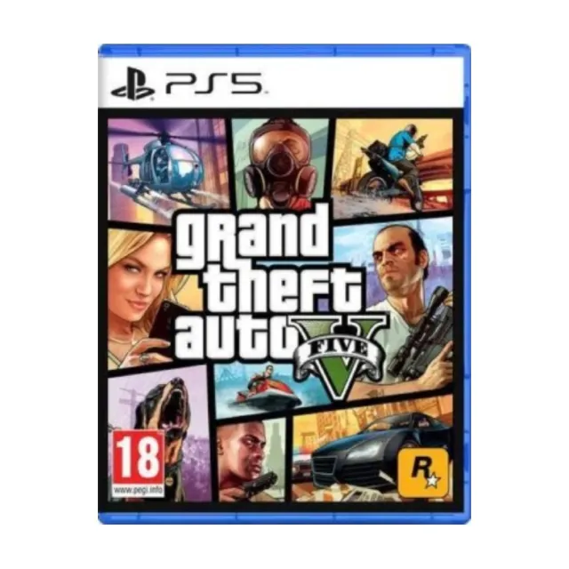 【SONY 索尼】PS5 GTA5 俠盜獵車手5 Grand Theft Auto V 國際版