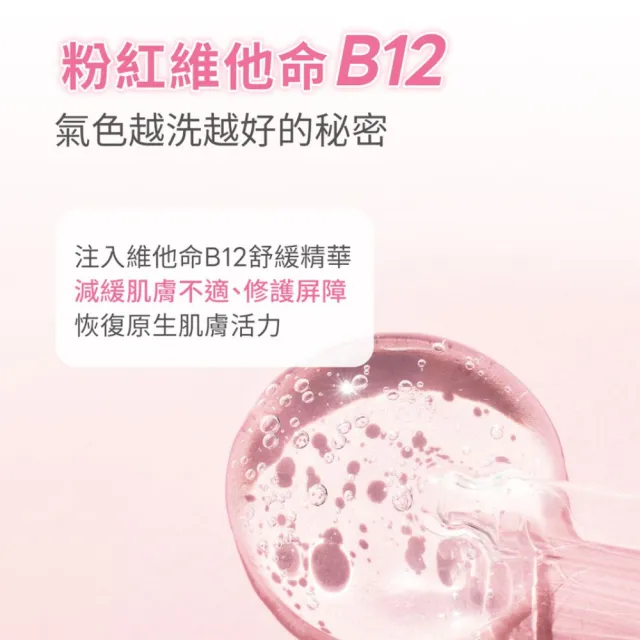【DermaLab 德美醫研】洗臉 維他命B12胺基酸水感潔顏露130ml(3入組)