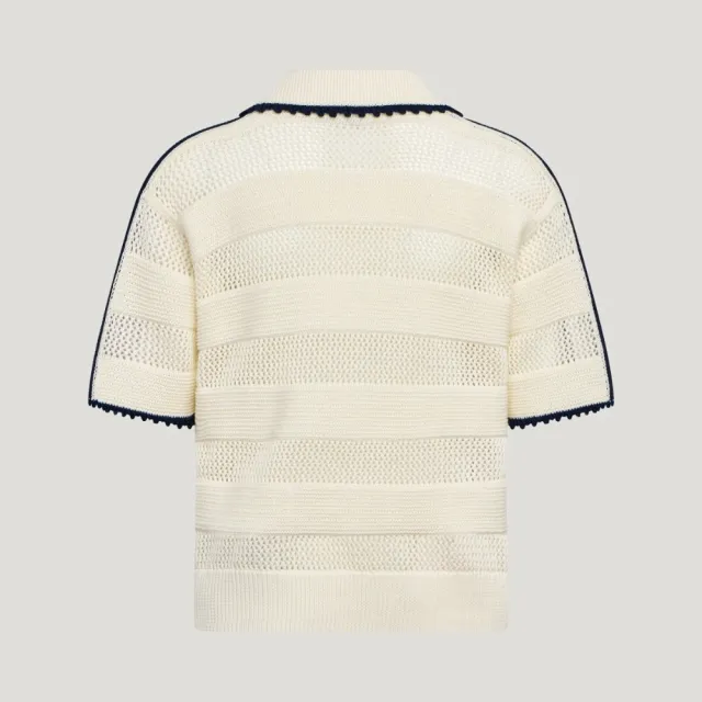 【adidas 愛迪達】短袖上衣 女 三葉草 亞規 RESORT S POLO W 白 KX0713