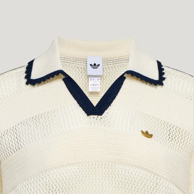 【adidas 愛迪達】短袖上衣 女 三葉草 亞規 RESORT S POLO W 白 KX0713
