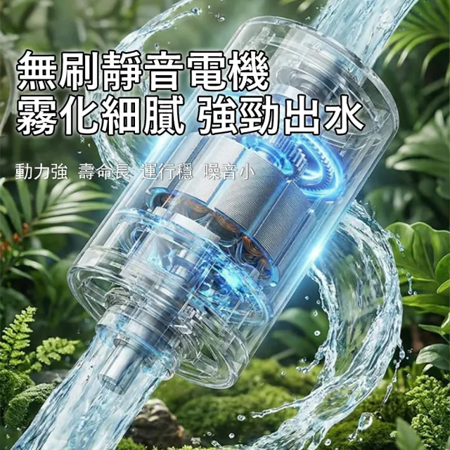【Kyhome】4L大容量電動噴壺 自動澆花噴壺水槍 (酒精消毒噴霧機/洗車高壓噴水壺/園藝農藥噴灑器)