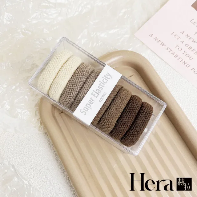 【HERA 赫拉】簡約設計高彈力髮圈 H112112102(簡約 高彈力 髮圈)