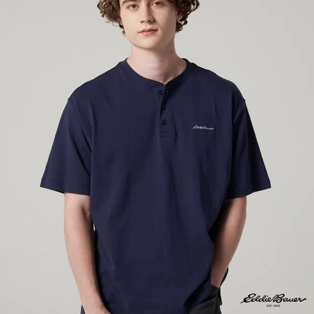【Eddie Bauer】JAPAN EDITION 中性經典LOGO刺繡/印花T恤 任選