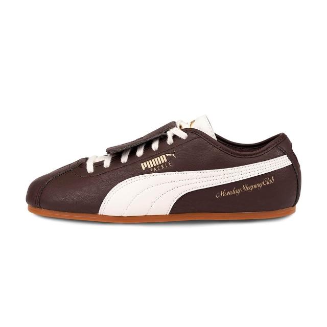 【PUMA】Tackle Monday Sleeping Club 男鞋 棕色 皮革 復古 運動 休閒鞋 40884701