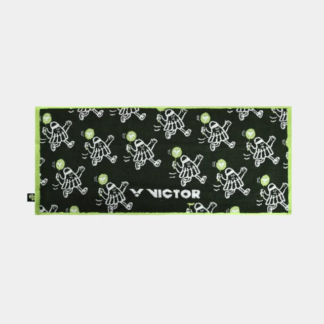 【VICTOR 勝利體育】VICTOR 日日羽球日系列毛巾 (TW2609EIBD G 森林綠)