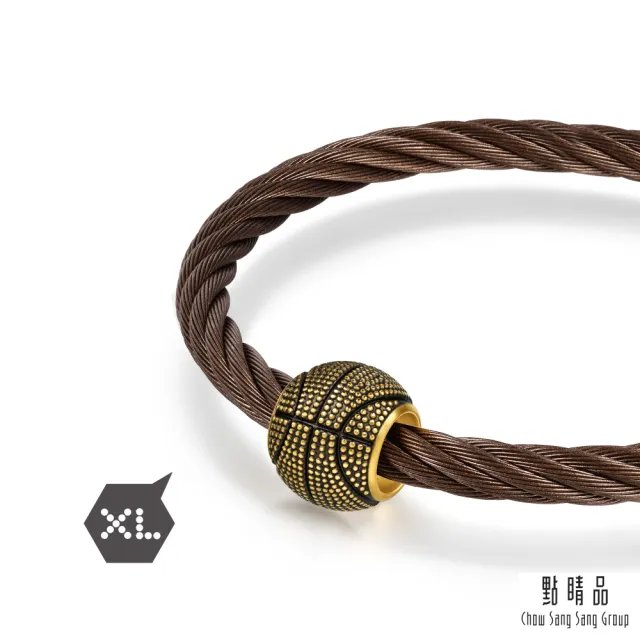 【點睛品】Charme XL 經典籃球 黃金串珠(7月新品)