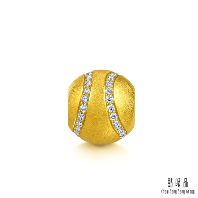 【點睛品】Charme 星耀網球 鑽石黃金串珠(7月新品)