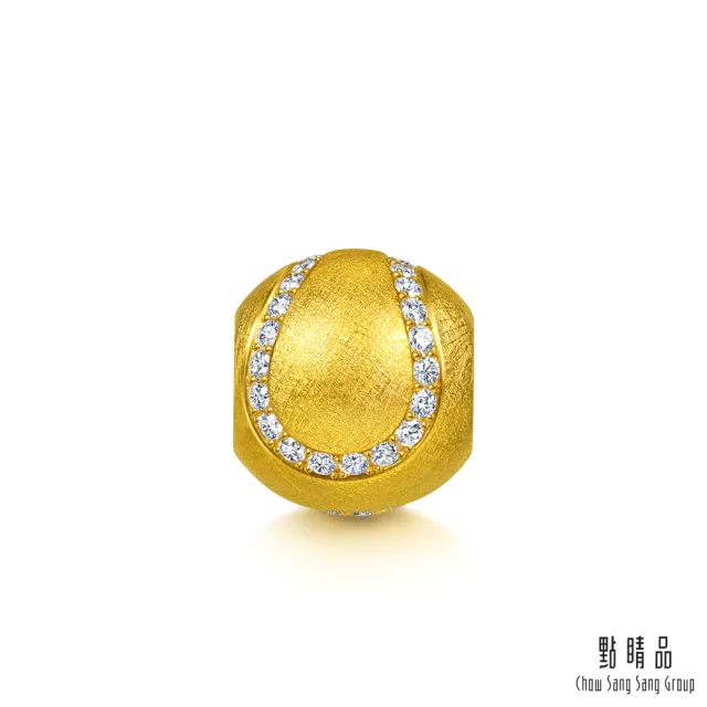 【點睛品】Charme 星耀網球 鑽石黃金串珠