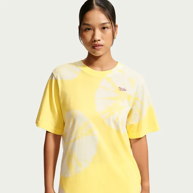 【NIKE 耐吉】短袖上衣 女 AS W NSW SS TEE 黃 IW1212-722