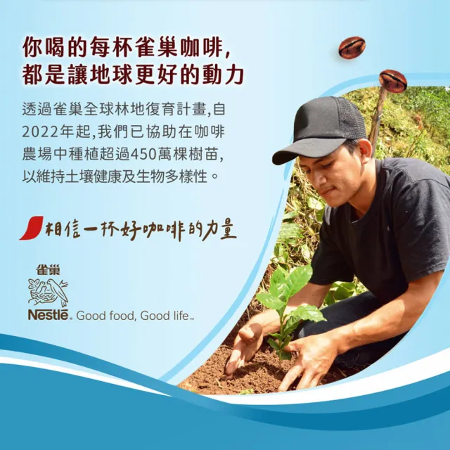 【NESCAFE 雀巢咖啡】三合一冰拿鐵18入/盒
