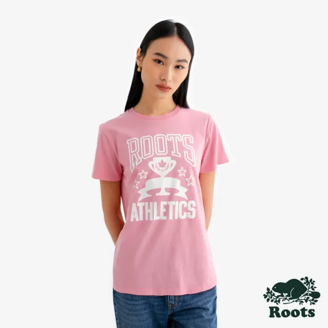 【Roots】男女款- 精選Roots海狸LOGO短袖T恤(多款可選)