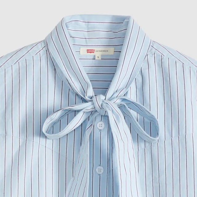 【LEVIS】Judice 西部領結襯衫 女生上衣 人氣新品 007XN-0002