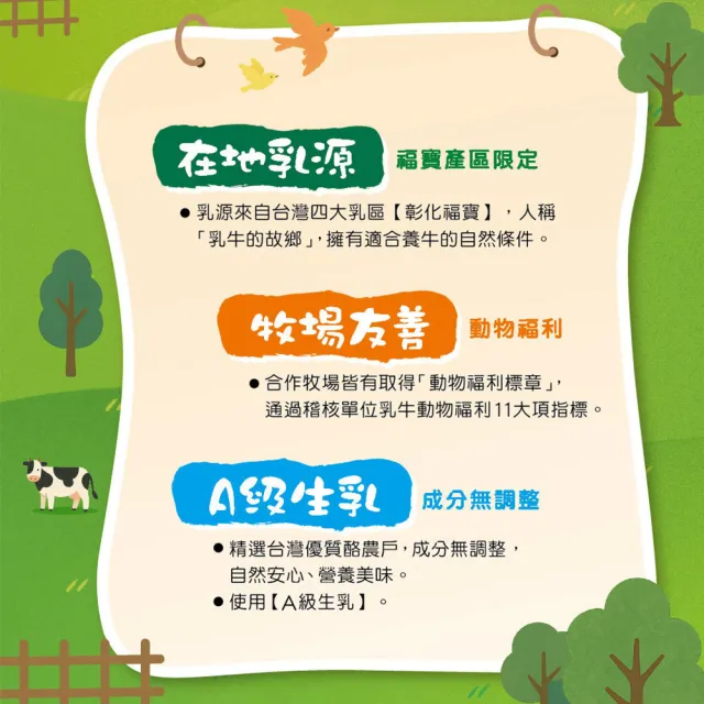 福寶 100%生乳保久乳200mlx24入/箱(使用A級生乳;成分無調整)