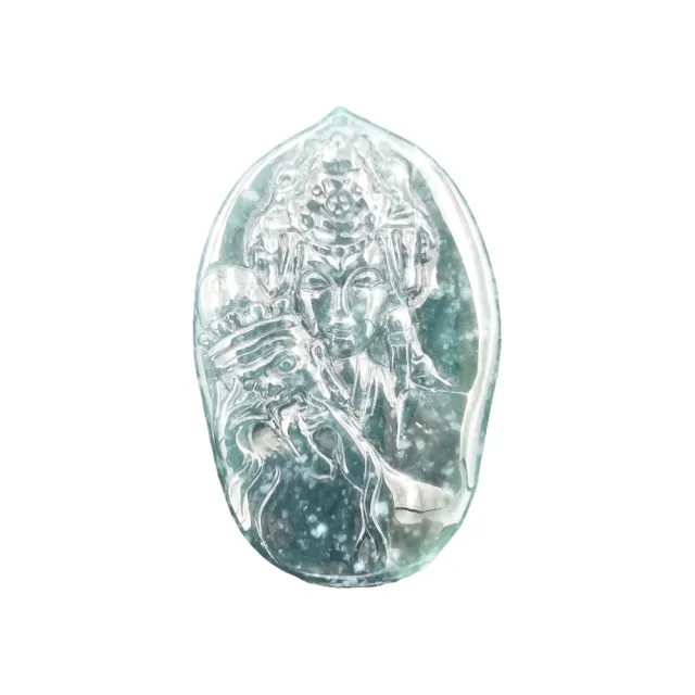 【藏古祥館】翡翠 扎基拉姆 SBA10 (宗教開運 翡翠)