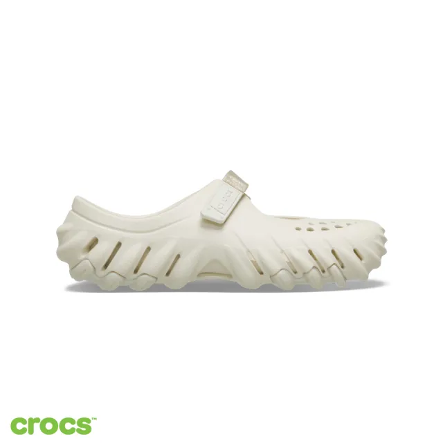 【Crocs】女鞋 Echo Mary Jane 波波瑪麗珍克駱格 洞洞鞋 基本色(211996)