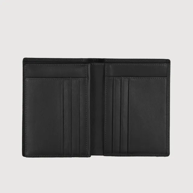 【BRAUN BUFFEL 德國小金牛】HOMME-P 12卡直立中夾-多色任選(BF598-359-BK/NY) 錢包送禮推薦
