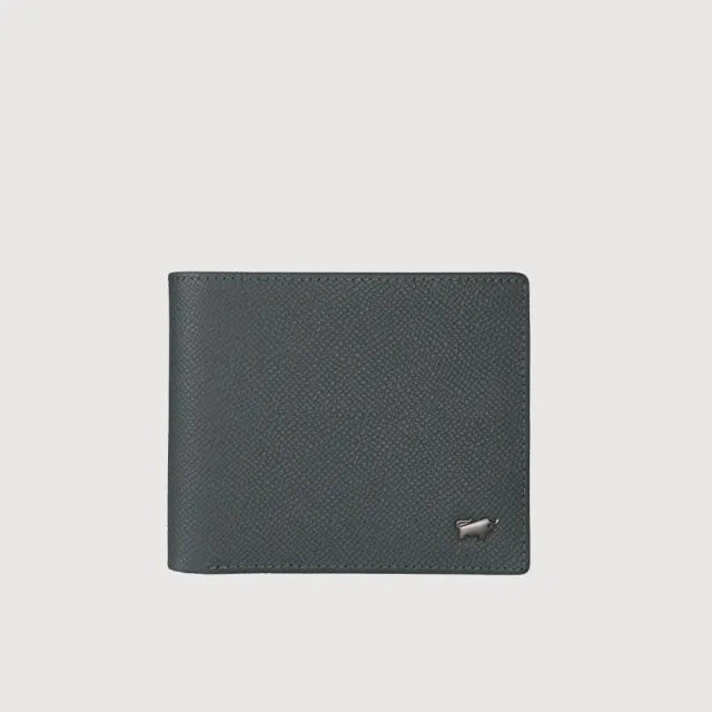 【BRAUN BUFFEL 德國小金牛】HOMME-ZW 4卡零錢袋皮夾-多色任選(BF599-315-BK/NY) 錢包送禮推薦