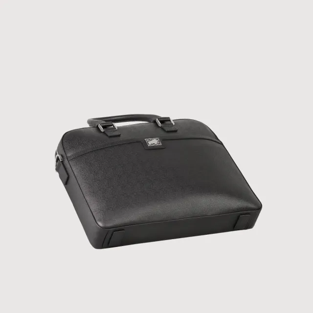 【BRAUN BUFFEL 德國小金牛】安德勒-1 公事包-黑色(BF531-TW65-BK) 男包送禮推薦