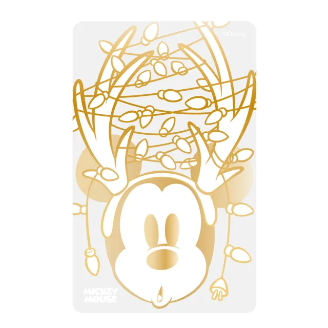 【icash 愛金卡】米奇系列-Bling Bling Xmas icash2.0