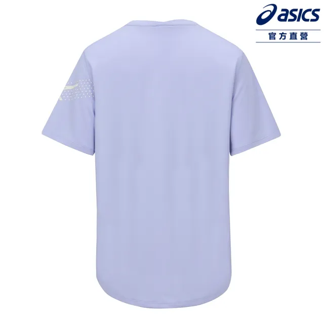 【asics 亞瑟士】ICON 短袖上衣 女款 海外版 跑步上衣 2012D363-401
