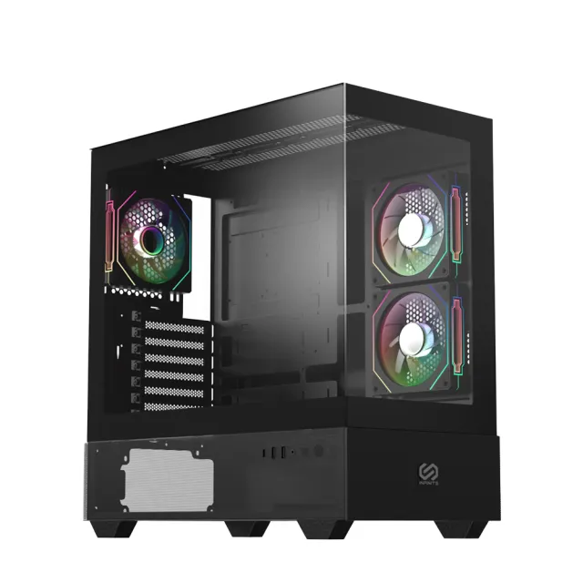 【微星平台】R7 八核 RTX 5070 Win11 {云似鑰 W}水冷電競機(R7-9700X/B650/16G D5/1TB)